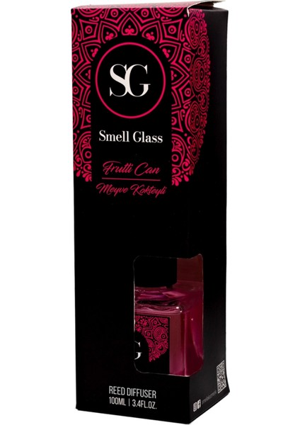 Smell Glass Frutti Can (Meyve Kokteyli) Oda Kokusu 100 ml