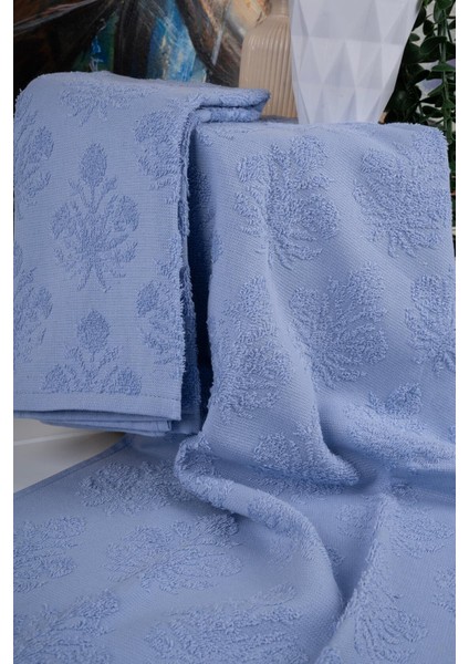 Pamuk Ikili 40X66 cm Nakışlı Desenli Yılbaşı Havlu/havlu Seti