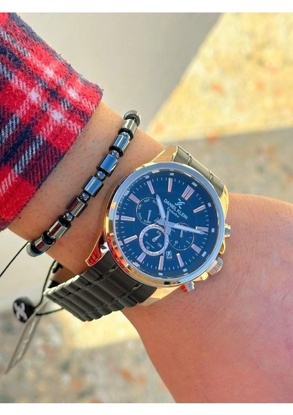 DK.FT.1.299 Daniel Klein Çelik Kordon 30 mt Suya Dayanıklı Yeni Sezon Şık Tasarım Erkek Kol Saati modelleri