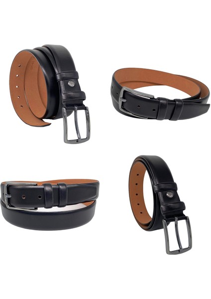 Hakiki Deri Kemer ve Cüzdan Hediyelik Kutulu Set (Damat Bohçası) fırsatları