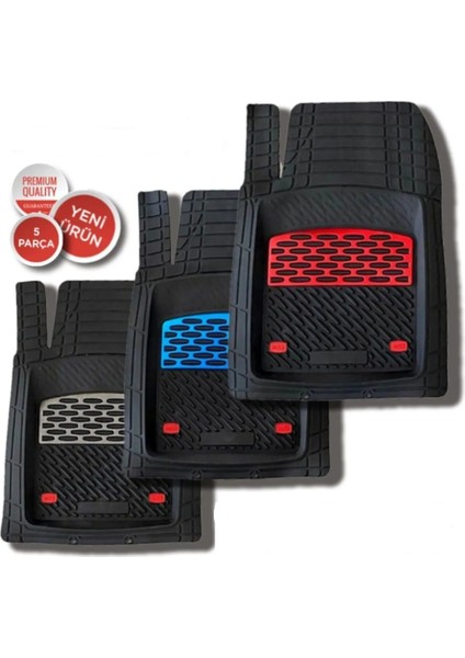 Cıtroen C4 Pıcasso 13- / C4 Grand Pıcasso 7k 13 3D Paspas Üniversal Kırmızı fırsatları