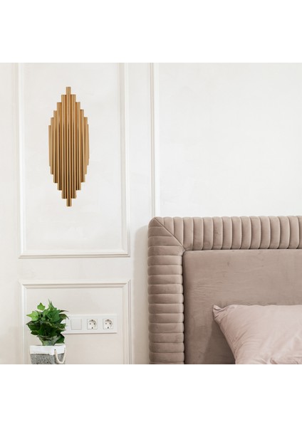 GOLD Rengi 3 Renkli Ledli Aplik Duvar Lambası Otel Salon Ev Ofis Restaurantlar Için Aplik Modelleri