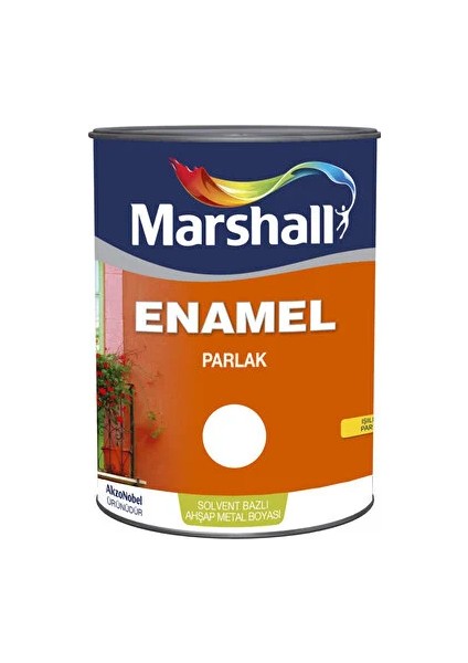 Enamel Parlak Beyaz 0.75 Litre