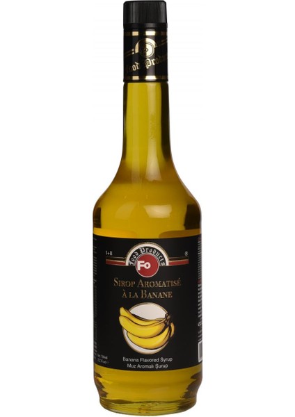 Muz Aromalı Şurup 700 ml