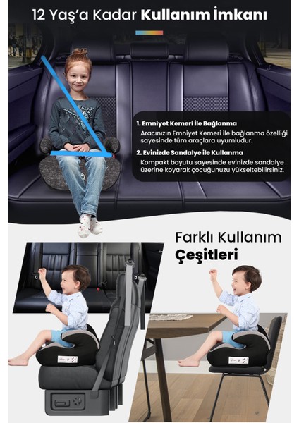 905 Gotime 15 36 kg Yükseltici Oto Koltuğu indirimleri