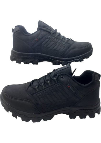 Siyah Kaymaz Taban Kışlık Ayakkabı STEEP021-33