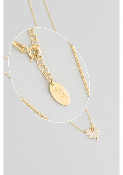 Şanslı Bff 18 Ayar Sarı Altın Kaplama 48 cm Gümüş Arkadaş Kolyesi fırsatları