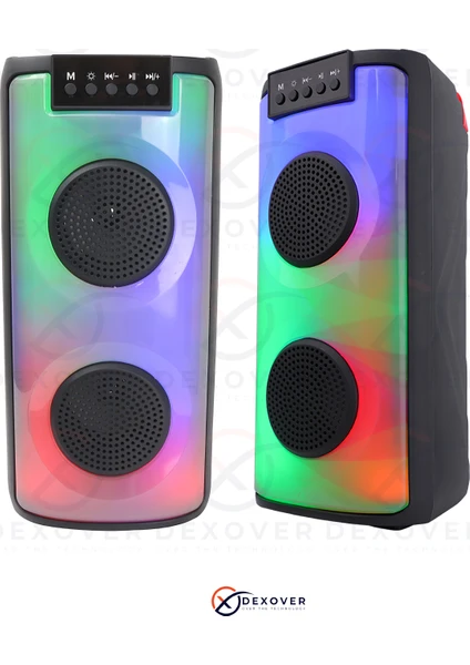 Aggıy AG-S19 Party Box Rgb Karaoke Setli Bluetooth Hoparlör