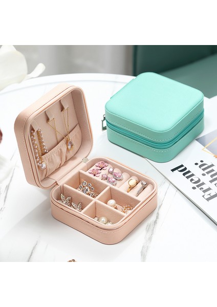 Taşınabilir Mini Bölmeli Mücevher Kutusu (Yurt Dışından) fiyatları
