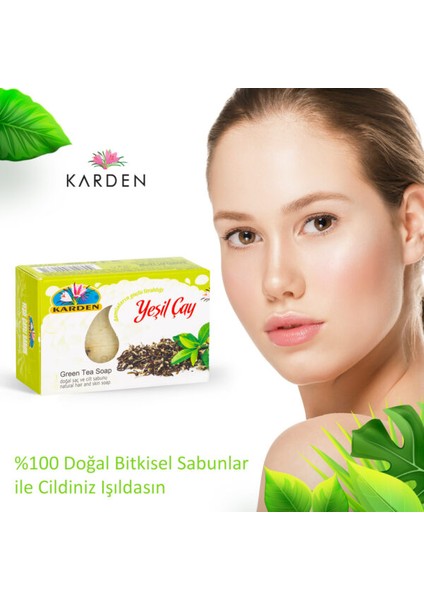 Yeşil Çaylı Sabun 150 Gr modelleri