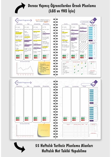 2022-2023 YKS LGS Planlama Defteri