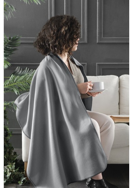 Bloom Polar Omuz Şalı Gri