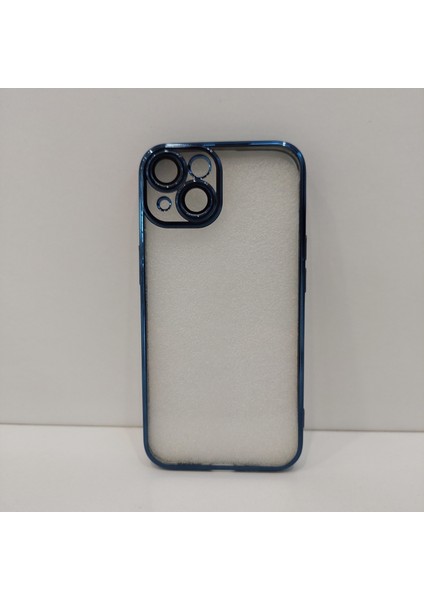 Apple iPhone 14 Şeffaf Renkli Silikon Kılıf