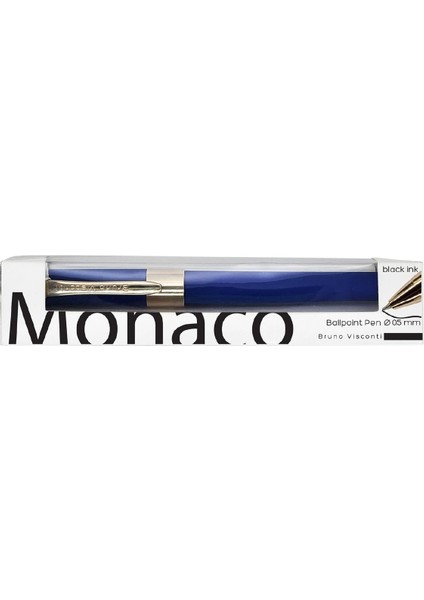 Bruno Visconti Monaco Tükenmez Kalem 0,5 mm Mavi