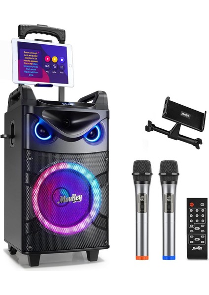 Donner Pa System Woofer Moukey Karaoke Makinesi