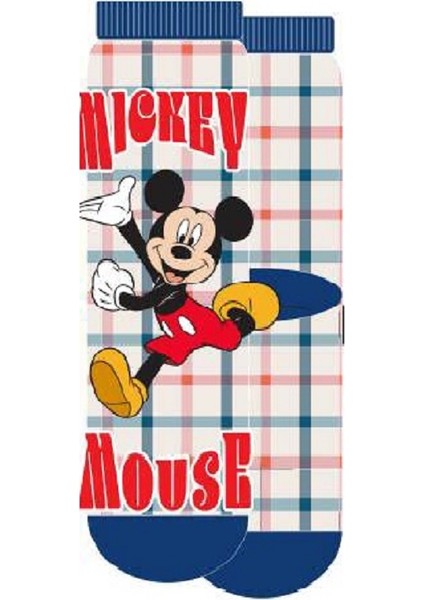 Mıckey Mouse 21556 Lisanslı 3'lü Çocuk Soket Çorap