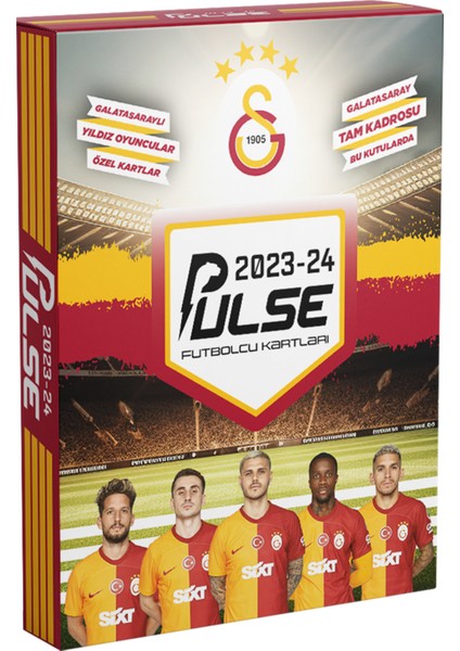 Mythos Cards Galatasaray - Pulse / Futbolcu Kartları - Paket