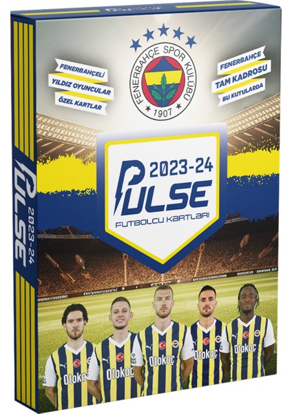 Mythos Cards Fenerbahçe - Pulse / Futbolcu Kartları - Paket