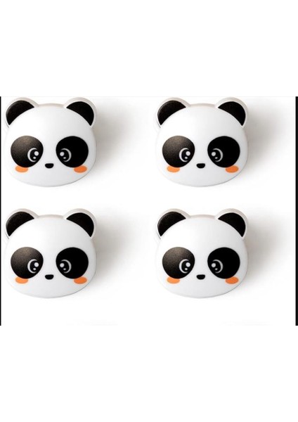 4'lü Panda Poşet Klipsi Paket Mandalı