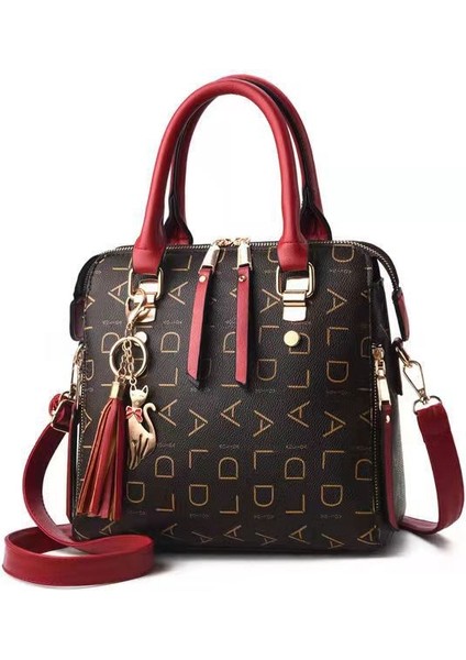 Bayan Çanta Basit Omuz Crossbody Çanta (Yurt Dışından)