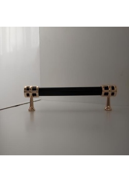Siyah Gold Kafes Model Dolap Çekmece Kulpu 160MM 6 Adet