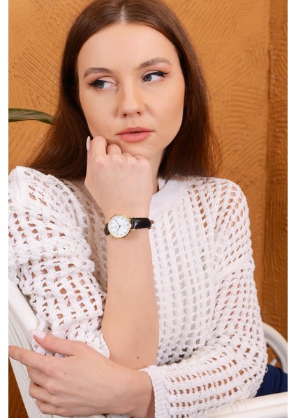 Rakamlı Deri Kayış Kadın Retro Kol Saati fiyatları