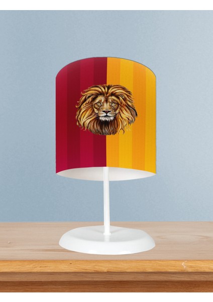 Bebek ve Çocuk Odası Aslan Desenli Abajur