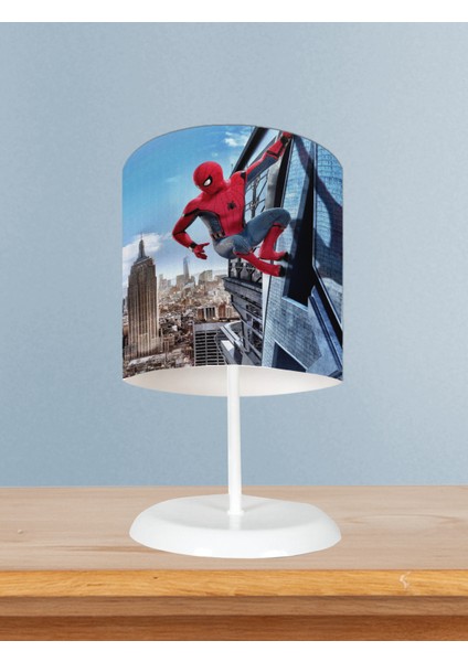 Bebek ve Çocuk Odası Spider-Man Desenli Abajur