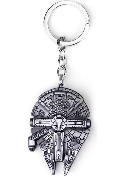 Star Wars Millennium Falcon Kalaylı Anahtarlık, Gümüş, Büyük (Yurt Dışından) fiyatları