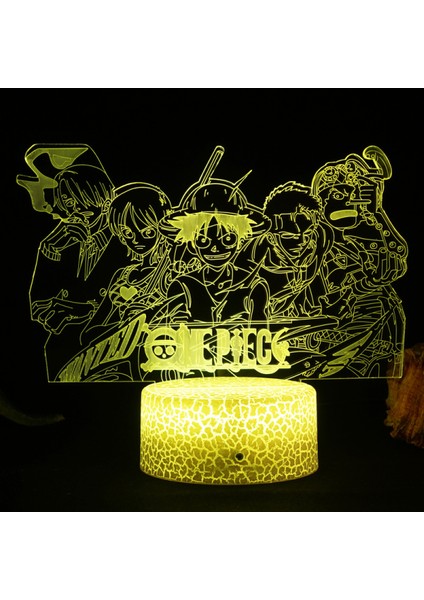 3D Gece Aydınlatması, 16 Renk Değiştirme Işık Uzaktan Kumandalı Hayvan Oyuncakları Yatak Odası Ev Dekoru (PARÇA-009) (Yurt Dışından)