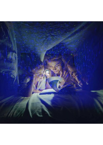Star Galaxy Projektör – Premium Projektör Işıkları – Dahili Bluetooth Hoparlörlü Yatak Odası Için 360 Derece Projektör – Uzaktan Kumanda Dahil (Yurt Dışından)
