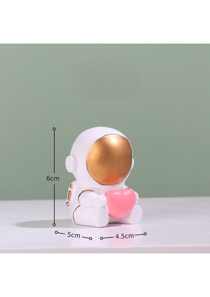 Wekity Astronot Kumbara Gece Yaratıcı Spaceman Reçine Heykeli Çocuk Doğum Günü Hediyesi, Yatak Odası Oturma Ofis Konferans Odası Masası Dekorasyon, Gümüş (Yurt Dışından) fiyatları