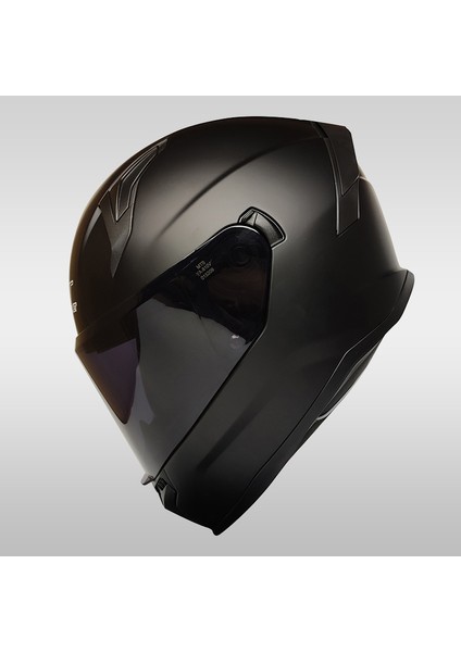M-910 Motosiklet Kaskı Mat Black