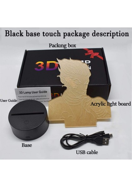 Şekil Sevimli Karikatür Köpek Bebek Gece Renkli Dokunmatik Sensör Çocuk Odası Başucu Masa 3D Lamba LED Gece Işık Uzaktan Telefon Kontrolü Renk (Yurt Dışından)