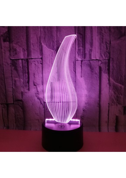 Justup 3D Gece Lambası, Ht Şişe LED Işık, Ht Optik Yanılsama Lambası 7 Renk Değiştiren Doğum Günü Yılbaşı Hediyeleri Ev Dekorasyonu Için (Stil 11) (Yurt Dışından)