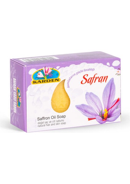 Safran Yağlı Sabun 150gr.