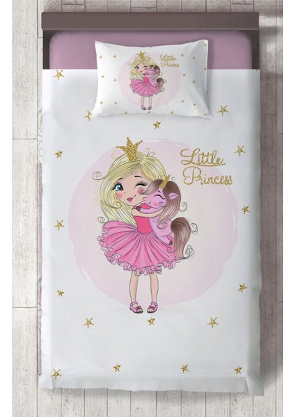 Bebek ve Çocuk Odası Little Princess Desenli Yatak Örtüsü