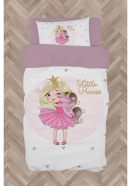 Bebek ve Çocuk Odası Little Princess Desenli Nevresim Takımı