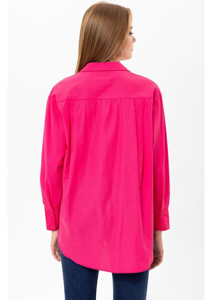 Kadın Oversize Poplin Gömlek indirimleri