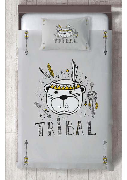 Bebek ve Çocuk Odası Tribal Desenli Yatak Örtüsü