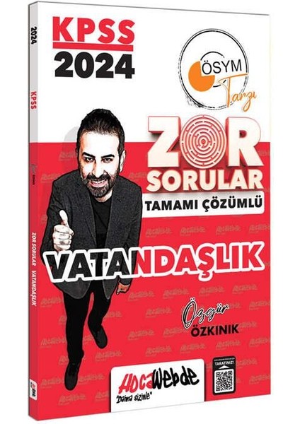 2024 KPSS Vatandaşlık Tamamı Çözümlü Zor Sorular