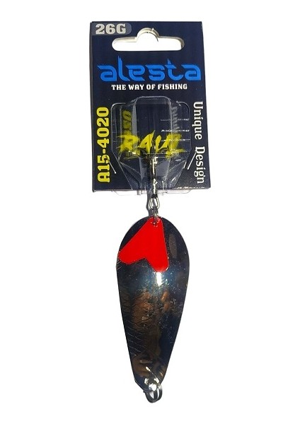 Raul 4020-S 26GR Gümüş Turna Metal Kaşık Sahte Yem