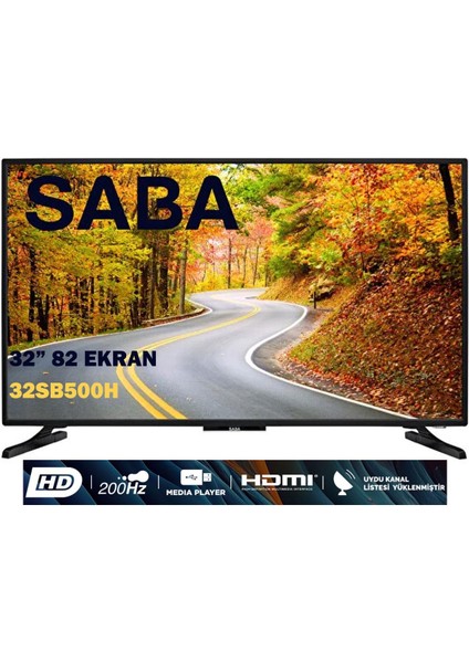 32SB5000H 32" 81 Ekran Dahili Uydu Alıcılı HD Ready Smart LED TV