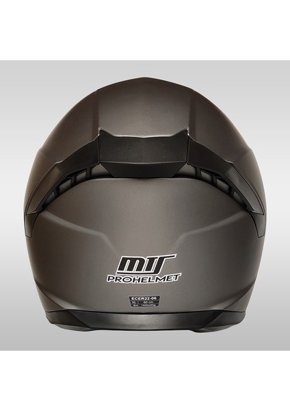 M-910 Motosiklet Kaskı Mat Grey fırsatları