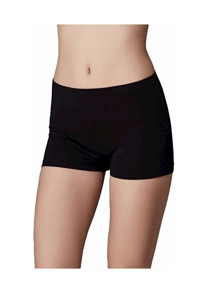 2101 Kadın Boxer Short Siyah Renkli 3'lü Paket fiyatları