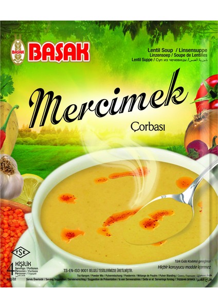 Mercimek Çorbası 70 gr x 12 Adet