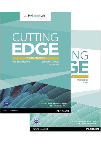 Cutting Edge Pre-Intermediate Students' Book + Workbook With DVD And Myenglishlab