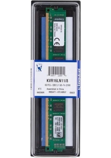 8gb 1600 DDR3L KVR16LN11/8WP modelleri