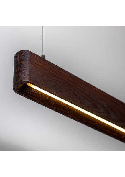 Soft Modern Ahşap Aydınlatma - Minimal LED Sarkıt Avize