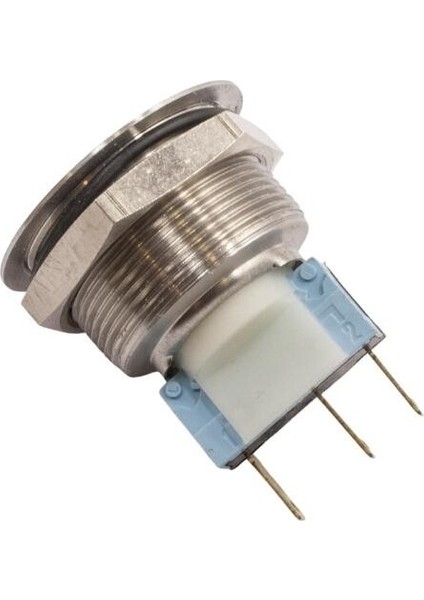 24MM Düz Işıklı Yaylı Metal Buton - AV24LB404 fiyatları